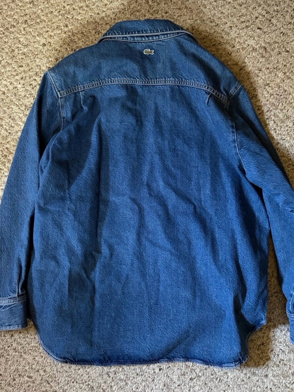 Lacoste Denim Button-Up - Picture 3 of 3